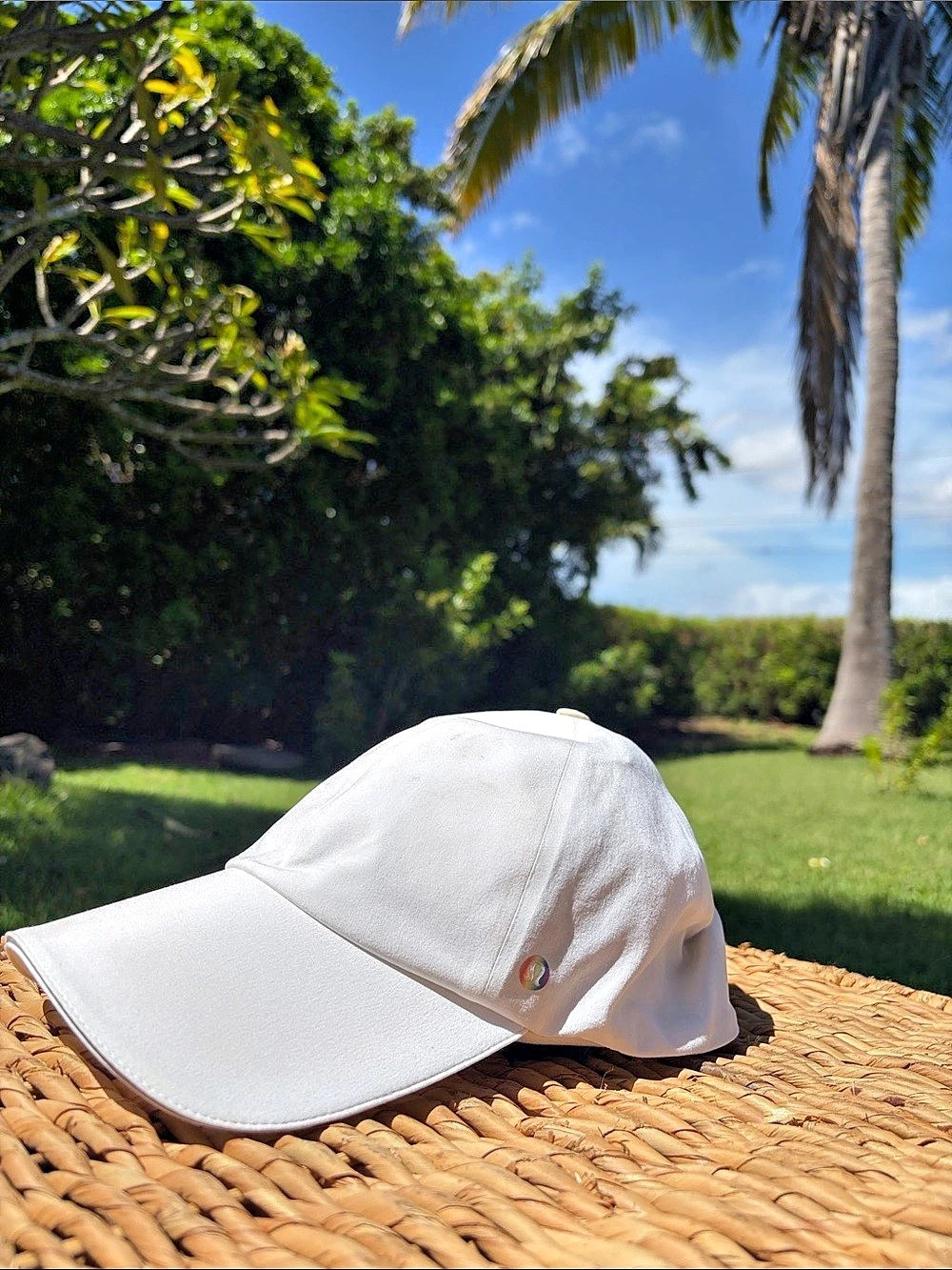 lululemon Fast and Free Run Hat White Hat